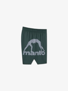 MANTO LOGO DUAL FIGHT SHORTS-green